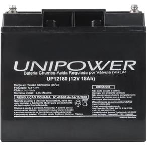 Bateria Chumbo-Ácida Selada 12v/18a UP12180 Unipower