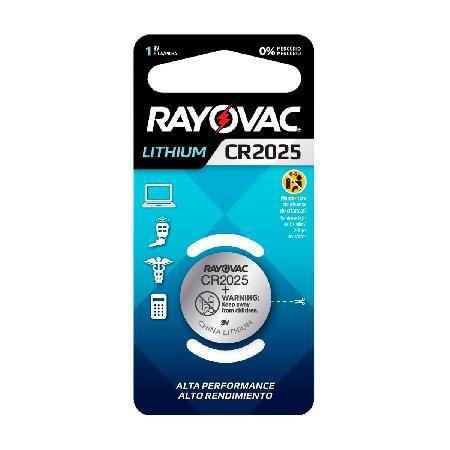 Bateria de Lithium 3V com 1 Cr2025 - Rayovac