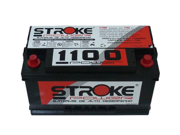 Bateria de Som Stroke Power 125ah/hora e 1100ah/pico