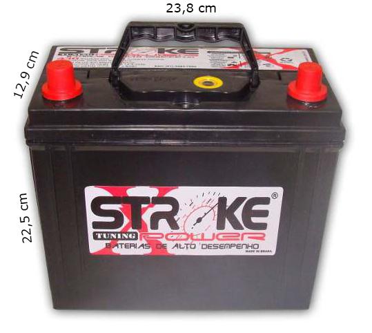 Bateria de Som Stroke Power 60ah/hora e 430ah/pico Selada