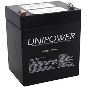 Bateria Faston F187 12V 5Ah UP1250 - Unipower