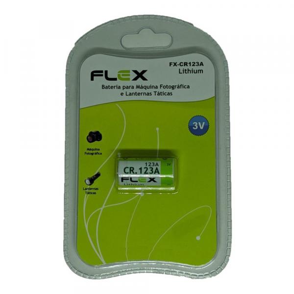 Bateria FLEX CR123 3V