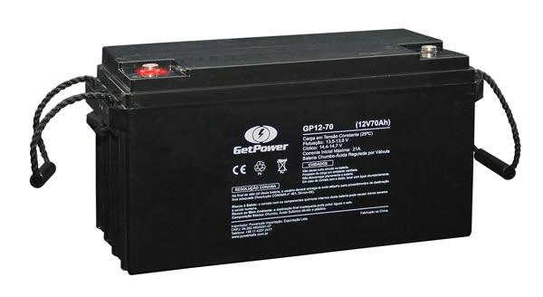 Bateria Gel Selada 12v 70ah - Tecnologia Agm Vrla - Getpower