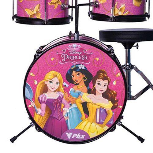 Bateria Infantil Disney Princesas Mosaico Bid-P1 - Phx
