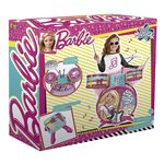 Bateria Infantil Fabulosa com Banquinho Barbie Fun 72931