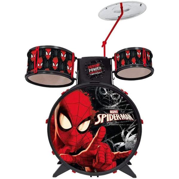 Bateria Infantil Musical Homem-Aranha - Marvel - Toyng