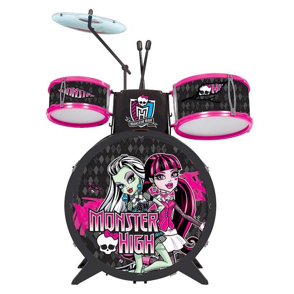Bateria Infantil Musical Monster High MH1321 - Fun