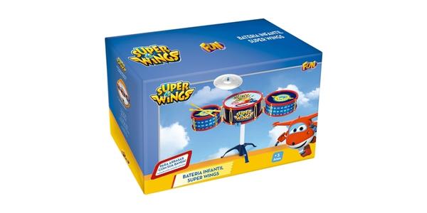 Bateria Infantil Musical Super Wings - Fun