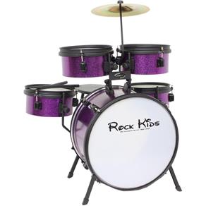 Bateria Infantil Rock Kids Purple Rmv
