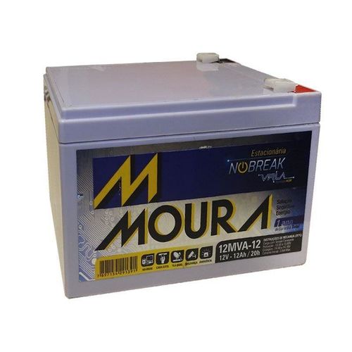 Bateria Moura Centrium ENERGY 12MVA-12 Estacionaria Nobreak 12V 12AH