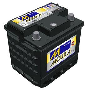 Bateria Moura M50EX 50 Amperes Polo Direito