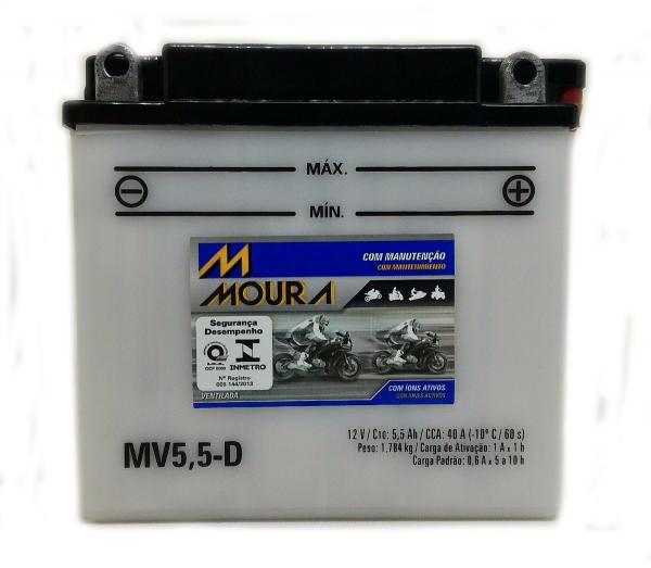 Bateria Moura Mv5.5-di/12n5.5-3b