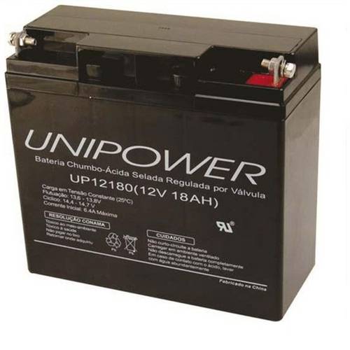 Bateria Multiuso 12v 18a Selada Unipower
