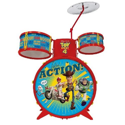 Bateria Musical Infantil TOY STORY 4 TOYNG 34517