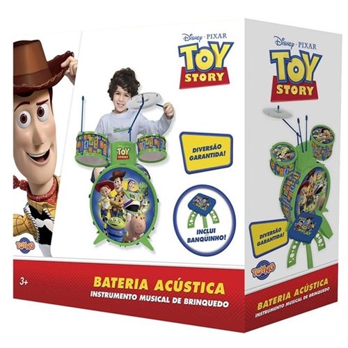 Bateria Musical Infantil Toy Story 4 Toyng