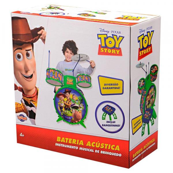 Bateria Musical Infantil Toy Story Toyng