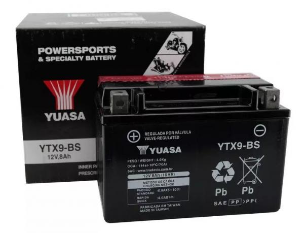 Bateria Original Yuasa YTX9-BS YAMAHA XJ 600Z Diversion