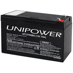 Bateria P/ Nobreak 12V 7Ah Unipower Up1270Seg