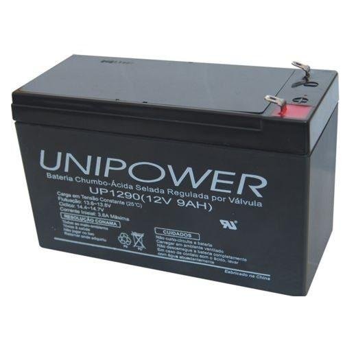 Bateria P/ Nobreak/Alarme 12v 9ah Unipower Up1290 F187 - 425 - Unicoba