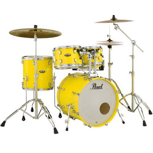 Bateria Pearl Decade Dmp905p C228 Solid Yellow 5 Piece Shell Pack
