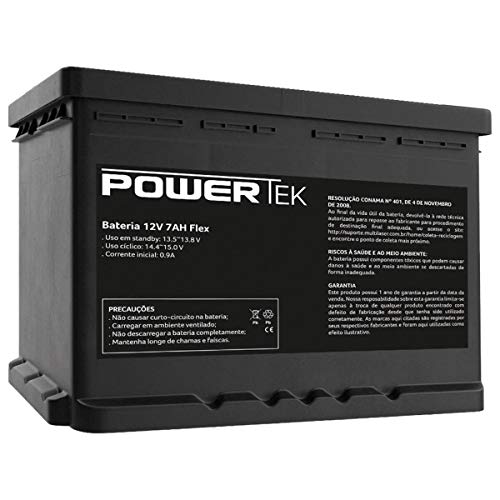 Bateria Powertek 12V 7Ah Flex - EN012 EN012