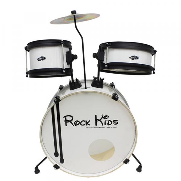 Bateria Rock Kids II RMV Branca - RMV