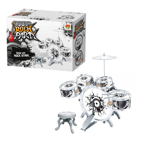 Bateria Rock Party - Dmt5366 Dm Toys