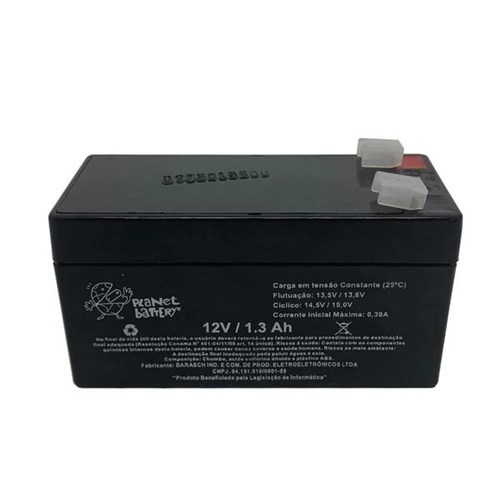 Bateria Selada 12v 1,3a Planet Battery