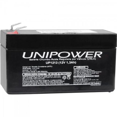 Bateria Selada 12V/1,3A UP1213 Unipower