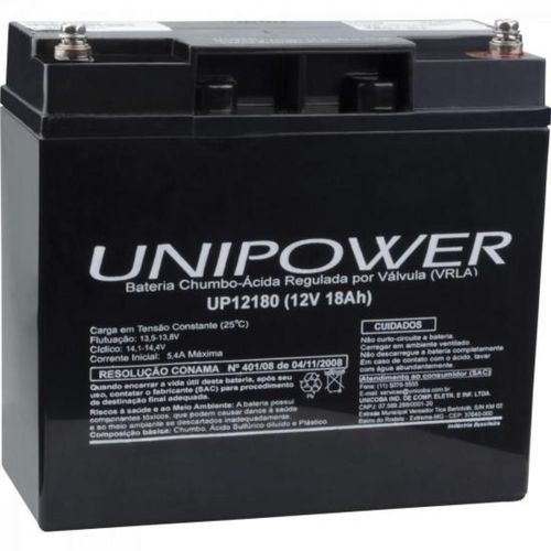 Bateria Selada 12v/18a Up12180 Unipower