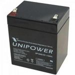 Bateria Selada 12V/4,5A UP1245 Unipower