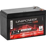 Bateria Selada 12v 5ah Up12 Alarmeplus Preta Unipower