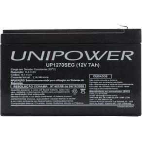 Bateria Selada 12v/7a UP1270SEG Unipower