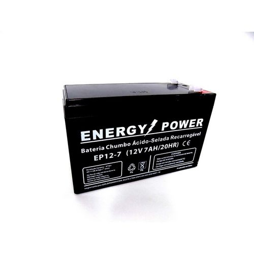 Bateria Selada 12v 7ah P/ Nobreak Recarregavel Energy Power