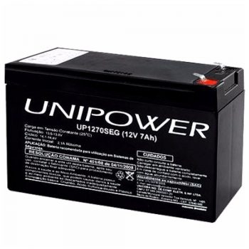 Bateria Selada 12V 7Ah UP1270SEG - Unipower