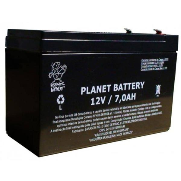 Bateria Selada 12v 7amp Alarme. - Planet Battery