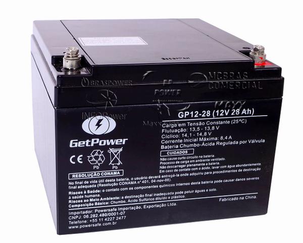 Bateria Selada 12v 28ah - Unipower - Up1228 - Get Power