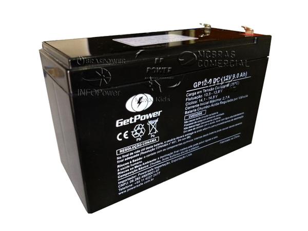Bateria Selada 12v 9ah Ciclo Profundo - Get Power