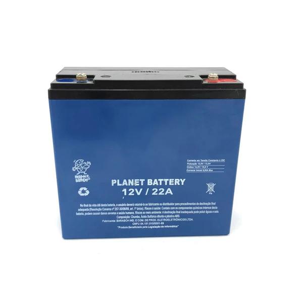 Bateria Selada 12v 22a Planet Battery