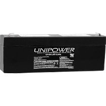 Bateria Selada 12v 2.3ah Unipower Up1223 F187 - 425 - Unicoba