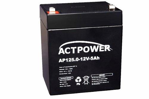 Bateria Selada 5ah 12v Tecnologia Vrla / Agm - Act Power
