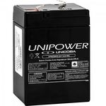Bateria Selada 6v/4.5ah Up645seg Unipower