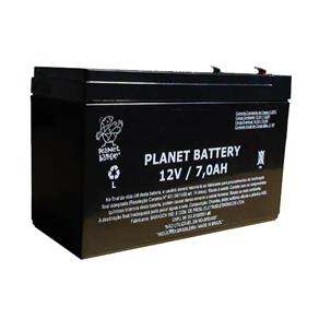 Bateria Selada Planet 12V 7AH para Seguranca