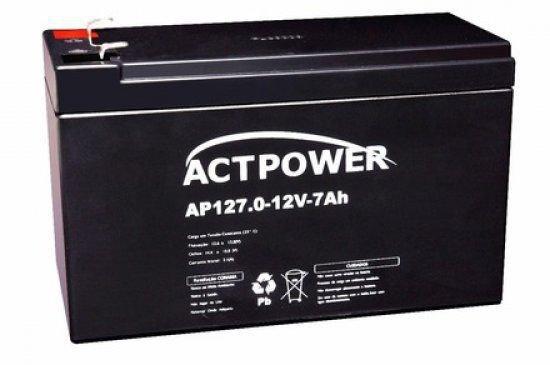 Bateria Selada Recarregável 12 Volts 7Ah - ACT Power