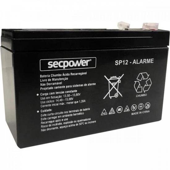 Bateria Selada Sp12-Alarme Secpower