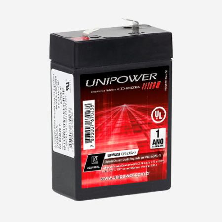 Bateria Selada Unipower 6v 4,5 Up645Seg