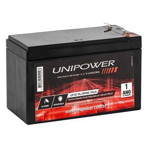Bateria Selada Unipower Up12 Alarmeplus 12V 5Ah Preta
