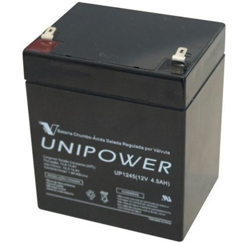 Bateria Selada Up1245 12V/4,5A Unipower