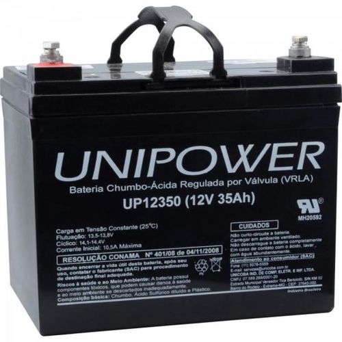 Bateria Selada Up12350 12v/35a Unipower