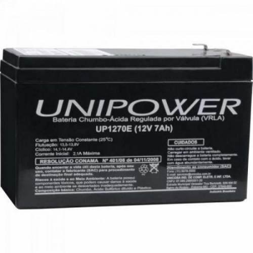 Bateria Selada Up1270 12V 7A Unipower